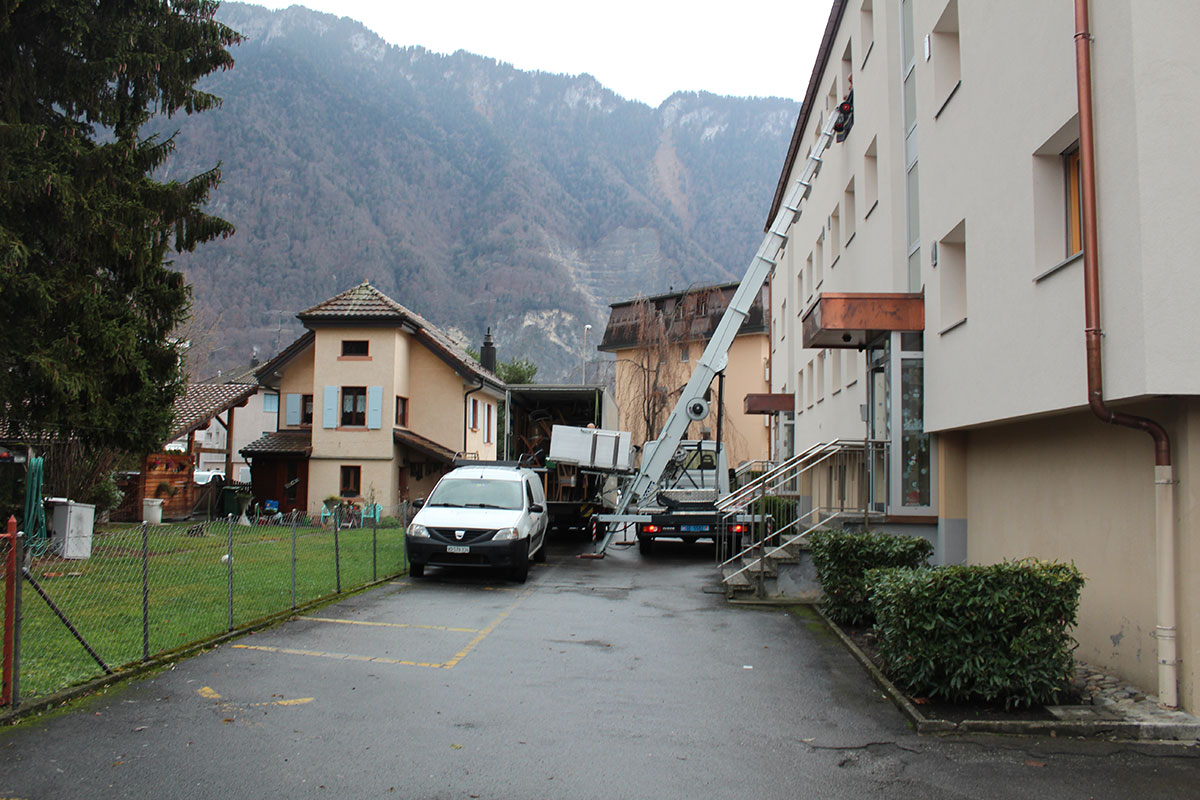 Location monte-meubles à Cointrin - Genève 
